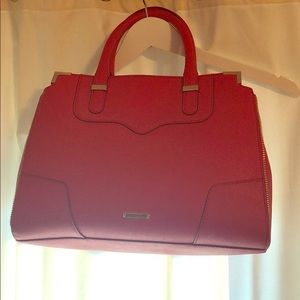 Rebecca Minkoff Red Zipper Detail Satchel